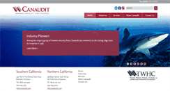 Desktop Screenshot of canaudit.com